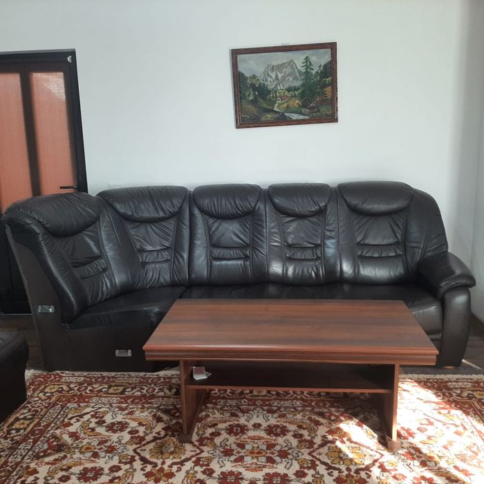 Colțar piele, import Germania