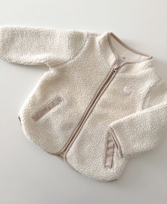 Jachetă H&M bej, 6-9 luni, unisex