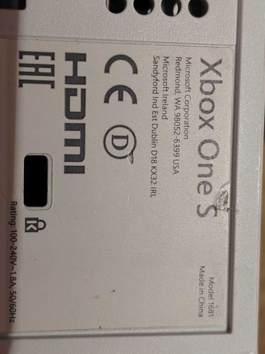 Xbox one s memorie 1TB