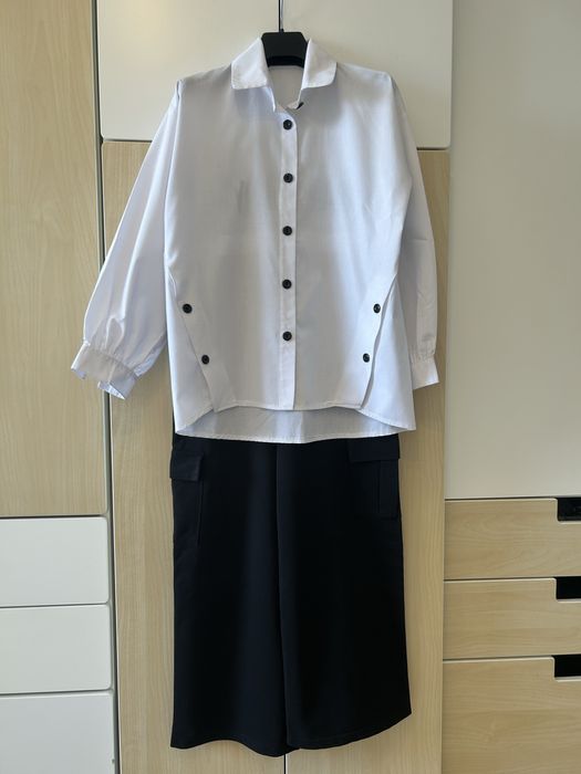 Джинсы и рубашки для девочек на рост 158 см