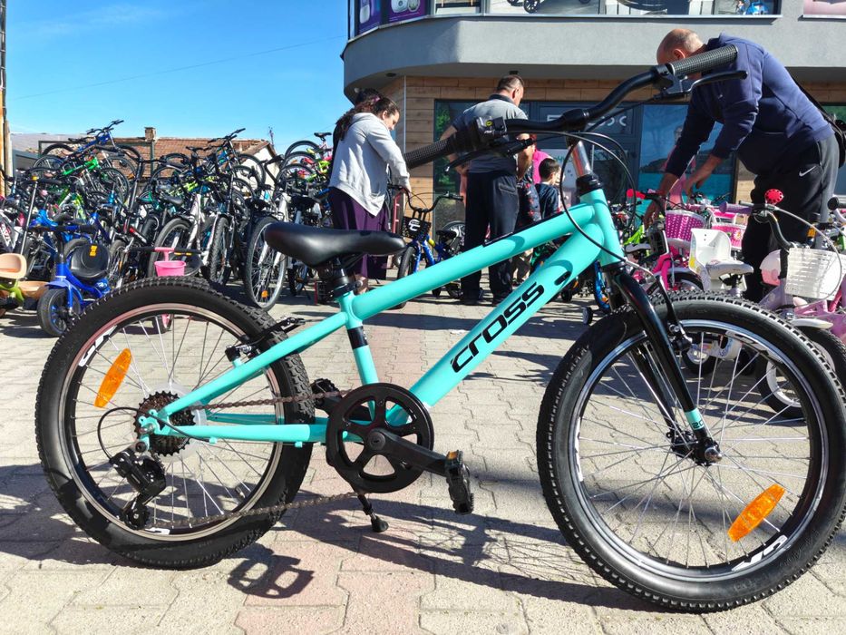 CROSS Велосипед 20" SPIDER син