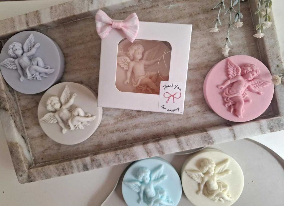 Сапун „Херувим Ангел“ – персонализиран подарък за кръщене и детски рожден ден
