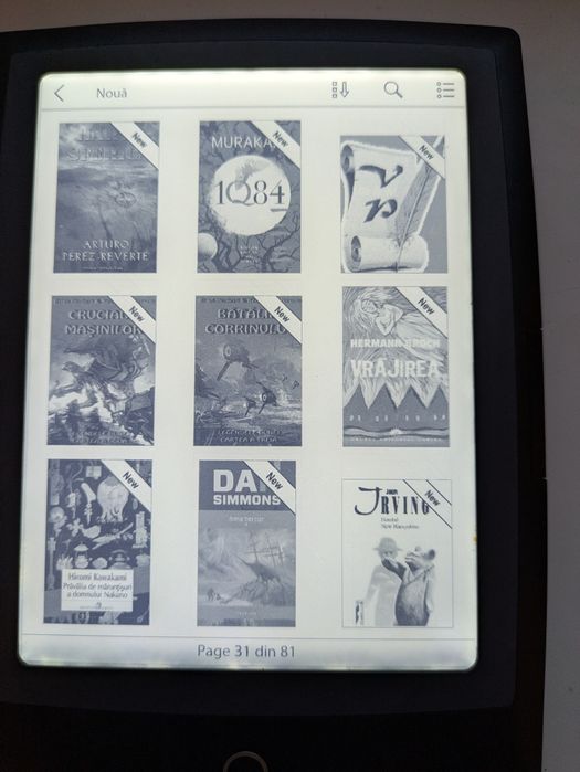 EBook Reader Cybook Odyssey, HD FrontLight 700 carti best sellers