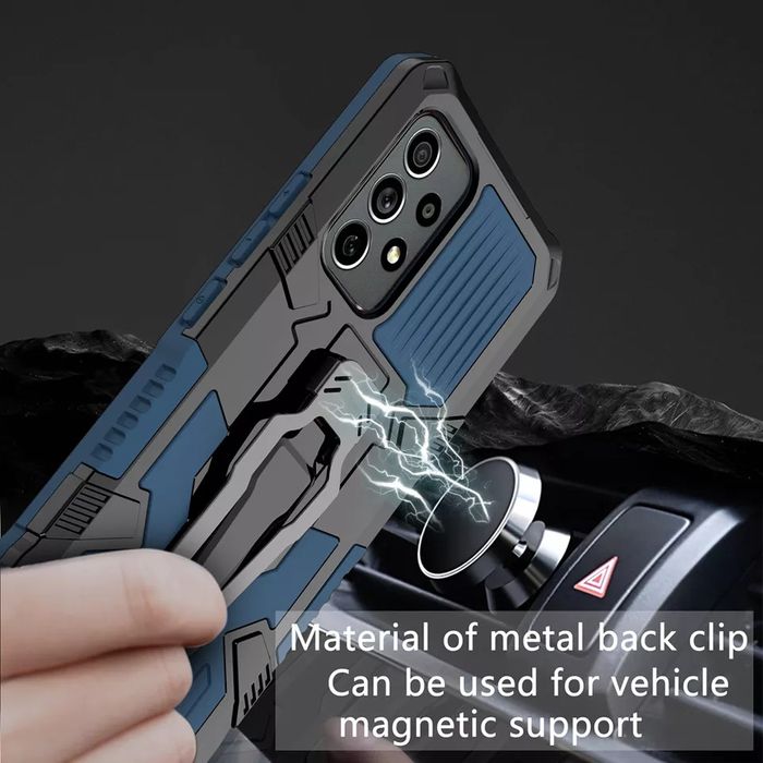 Samsung Galaxy S23 Ultra / S23+/ S23 / WARRIOR кейс гръб със стойка