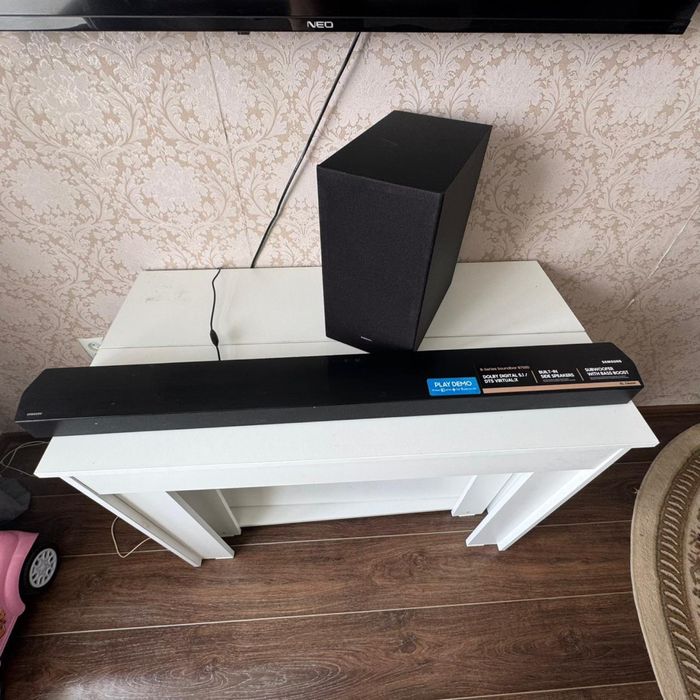 Продам сабвуфер с колонкой.