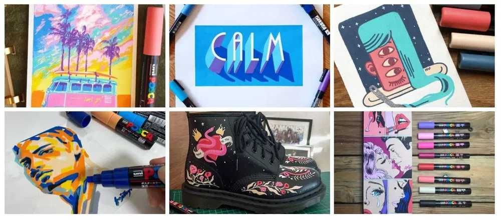 Акрилни маркери "POSCA"