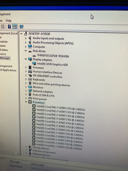 Mini Pc Hp Prodesk I7 8700 16 gb 512 ssd