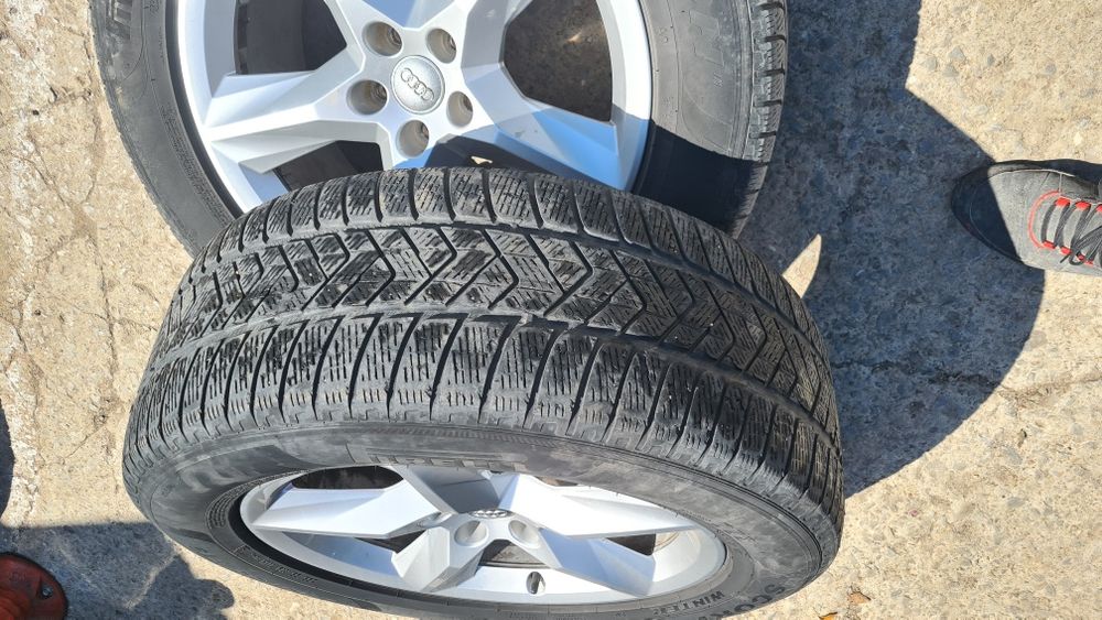 Оригинални джанти за ауди с подарък зимни гуми към тях 1255/55  19 "