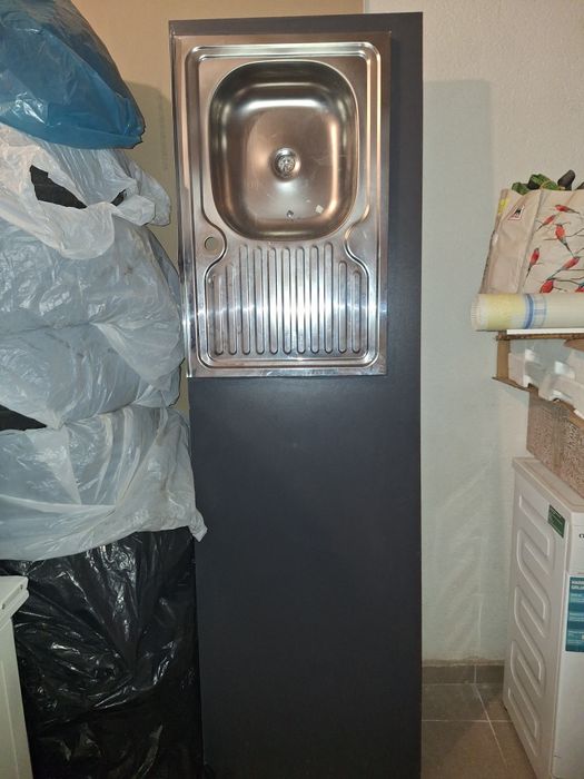 Chiuveta cu baterie si blat