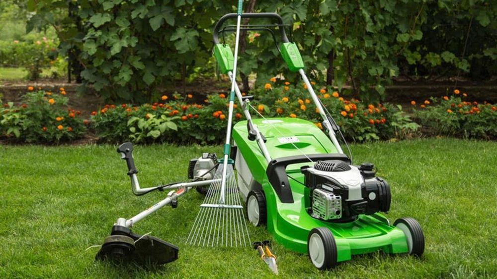 Аренда Газонокосилка Триммер Мотокоса Бензокоса прокат 24.7 доставка