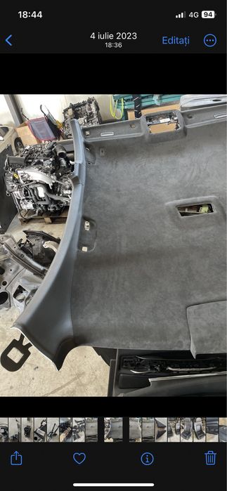 Plafon textil / alcantara piele conplet BMw f01 seria 7