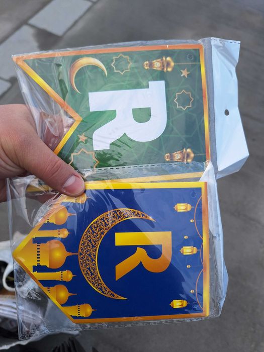 Ramazon muborak bayrokchalar kartonli