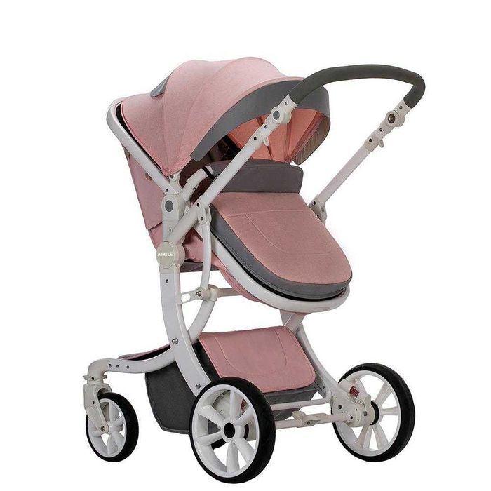 Carucior 3 in 1 Visoli roz-NOU IN CUTIE!