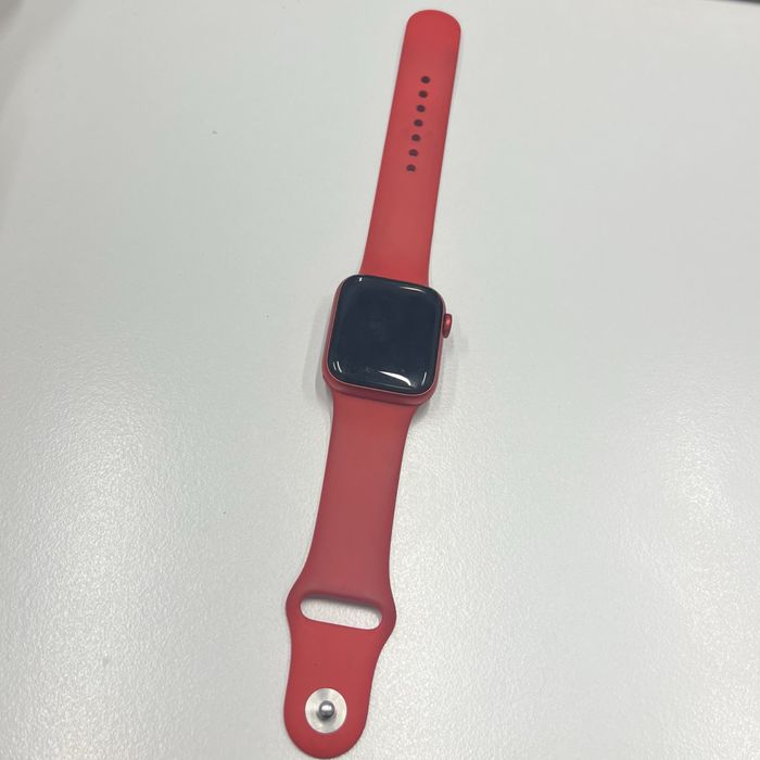 Смарт часы apple watch 6 red / эпл вотч 40 mm