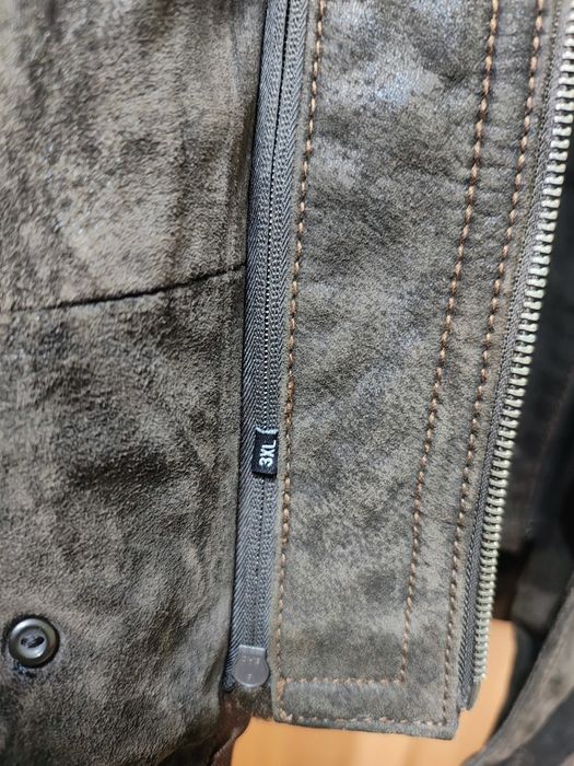 Palton piele AUTHENTIC pentru bărbați