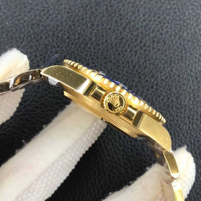 rolex submariner златисто синьо