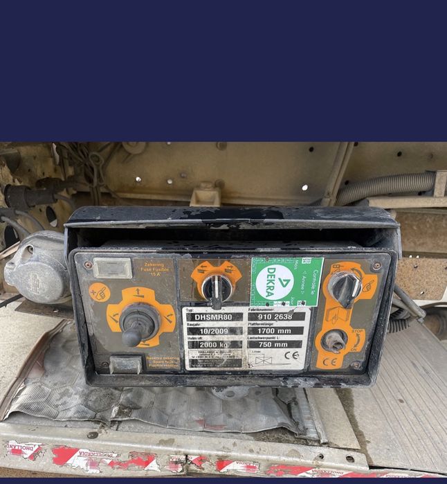 Lift hidraulic dhollandia 2 tone pentru semiremorca schmitz
