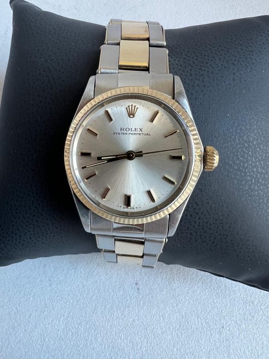 Rolex Oyster Perpetual aur-otel 31 mm