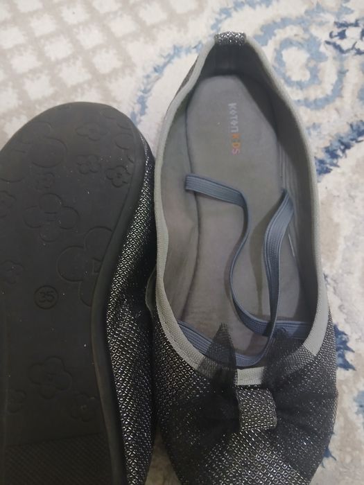 Балетки праздничные 35р 4500