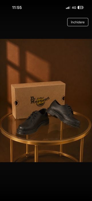 Pantofi unisex Dr Martens piele