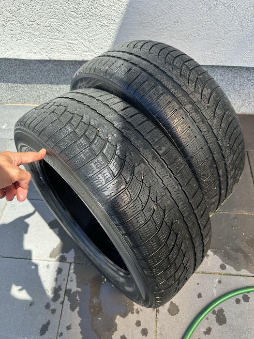 Anvelope,cauciucuri auto 225/55 r17 4bucati in stare buna