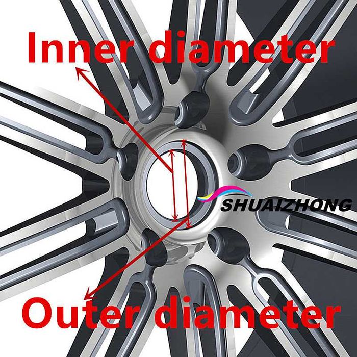 60/58мм-Тунинг капачки за лети джанти за автомобил-кола-бус-джип