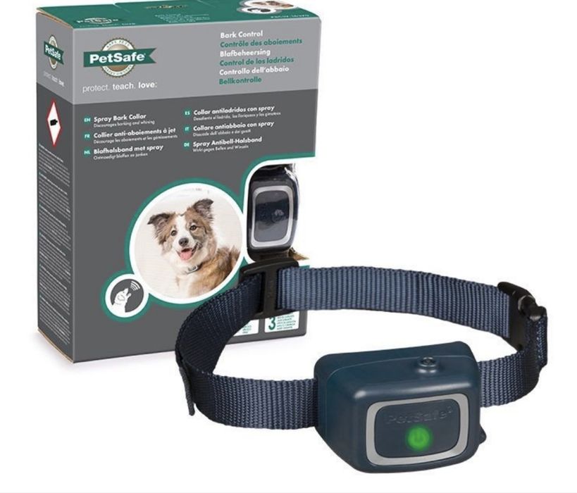 Zgarda anti-latrat cu spray petsafe