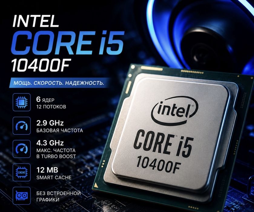 Процессор intel core i5 10400f