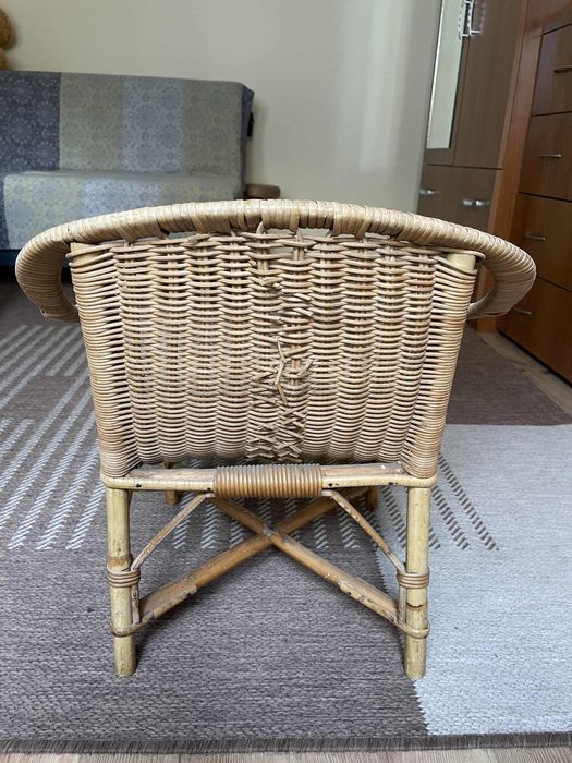 Детско ратаново столче