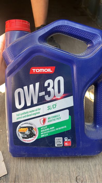 Немецкое масло Tom Oil 0W30 4 л