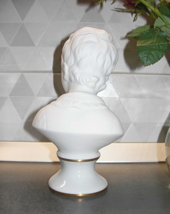 Bust Unter Weiss Bach portelan biscuit (1960) - 20 cm