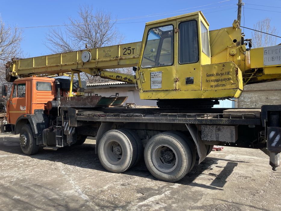 Услуги авто крана, кран хизмати, аренда кран с водителем 24/7.  25тонн