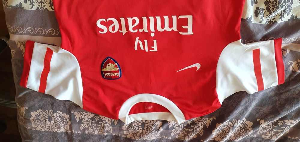 Футболна детска фланелка Арсенал Chamakh