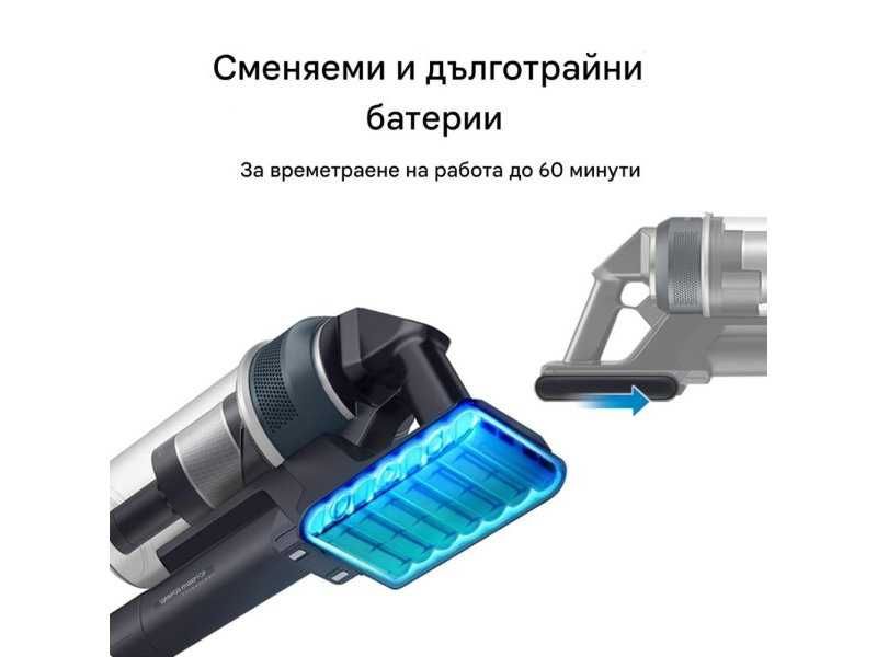 Вертикална Безкабелна Прахосмукачка Samsung Jet 75E PetPRO 200W