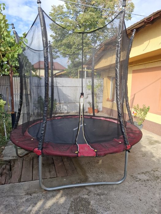 Trambulina mare Jumbo cu plasa de protectie – max. 100 kg