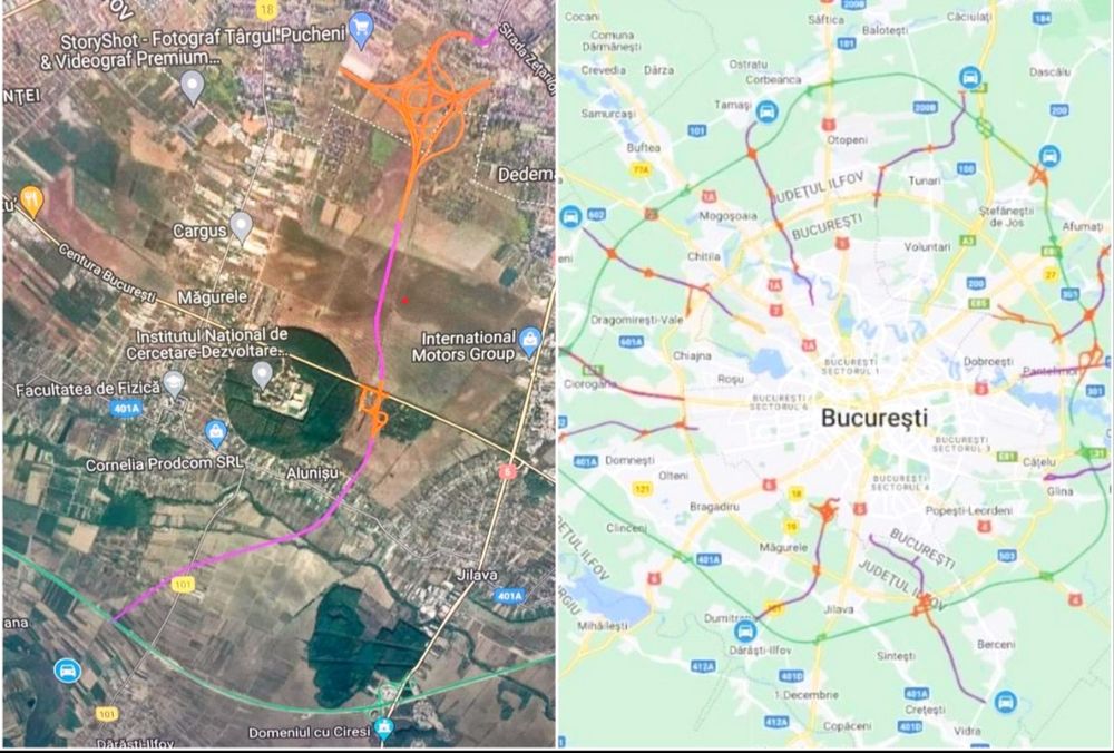 Reducere 25% - Teren 1217mp,dublă deschidere situat in Magurele-Alunișu,Ilfov Preț vechi: 42.595 35 €/mp/PREȚ NOU: 31.945 € doar 26,25 €/mp