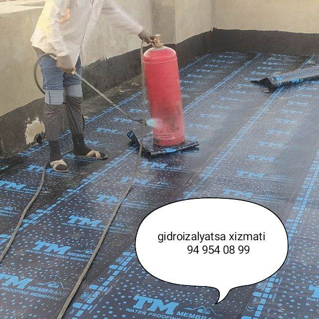 Gidro izalatsiya xizmati Гидроизоляция фундамента