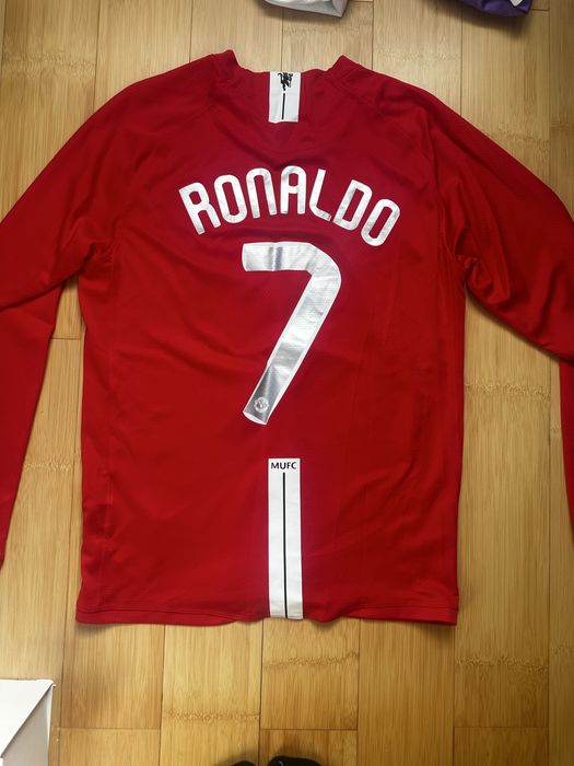 Bluză Cristiano Ronaldo Manchester United 2007/2008 HOME  size L