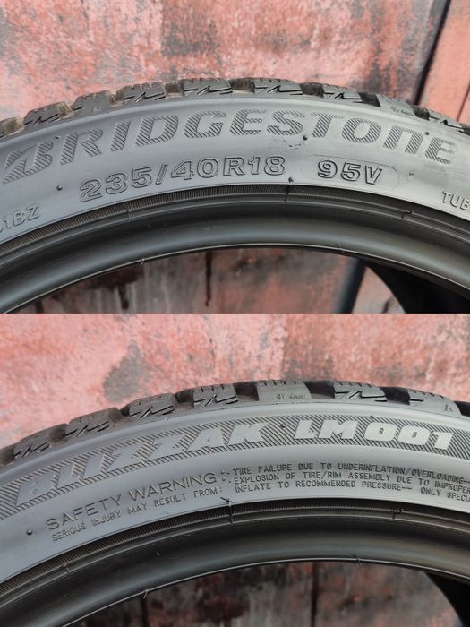 4бр. зимни гуми 235/40/18 Bridgestone Blizzak