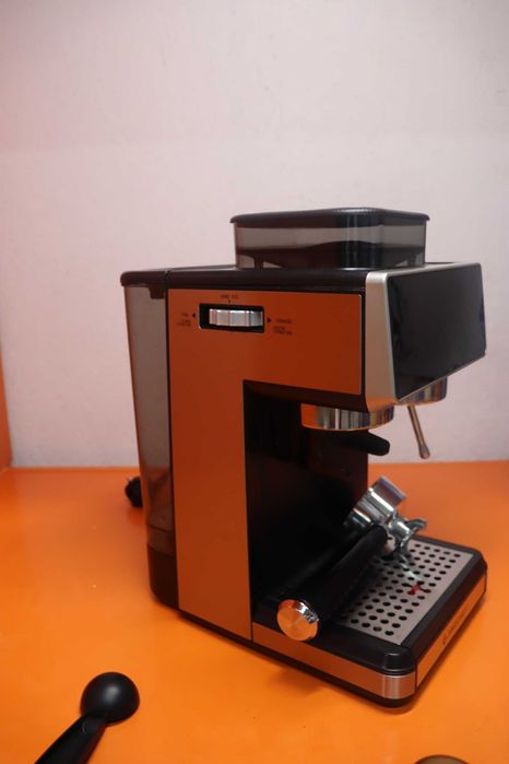 AMZCHEF Кафе машина Bean to Cup, 20-бара еспресо машина с мелачка