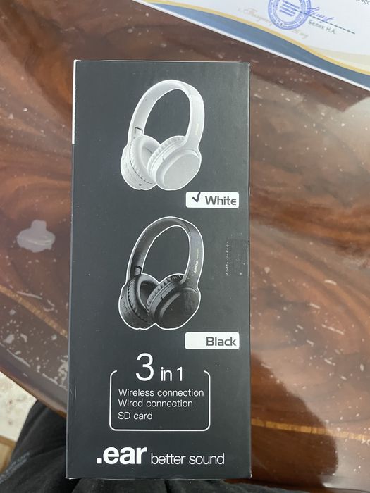 Бесправодные наушники