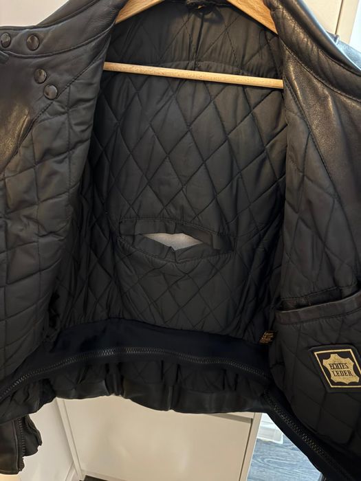 Geaca de piele motocicleta