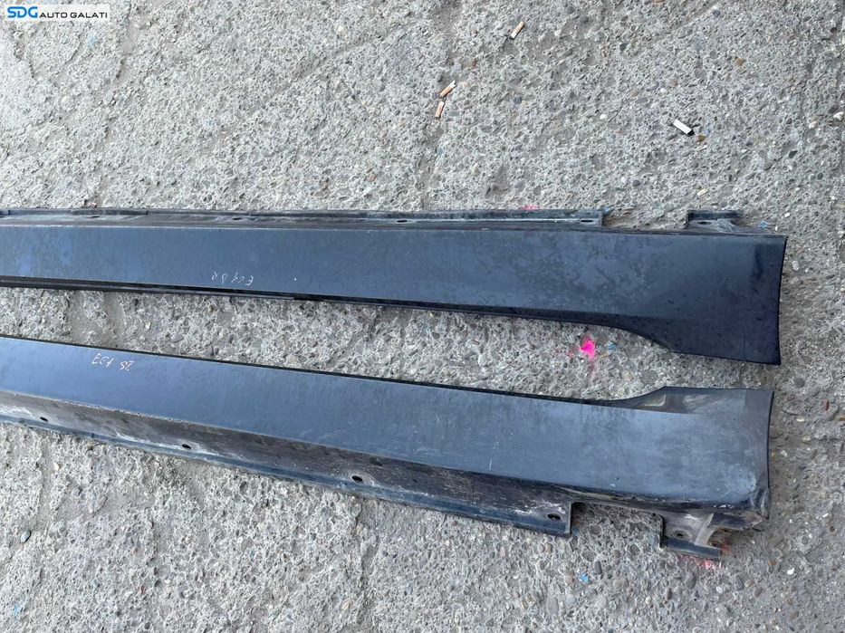 Set Prag Praguri Ornamente Plastic Laterale Stanga Dreapta BMW Seria 5 E61 Break Combi 2003 - 2010 [1498]