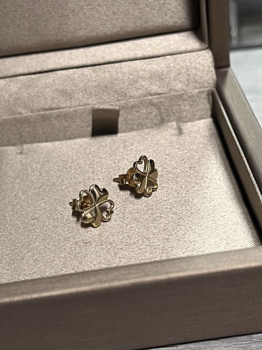 Cercei AUR 14 K-485 lei /Gr .Ca nou