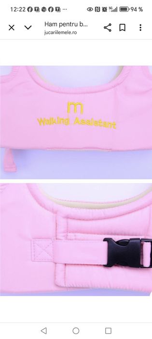 Ham bebe walking assistent