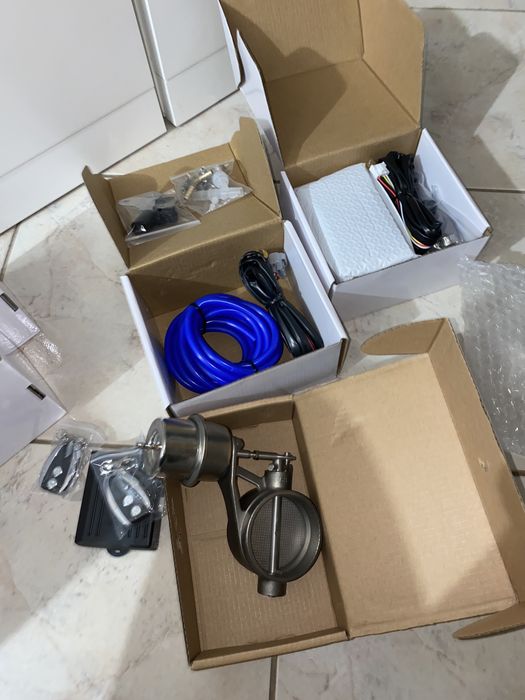 Evacuare electrica pe vacuum cu telecomanda cut off/out