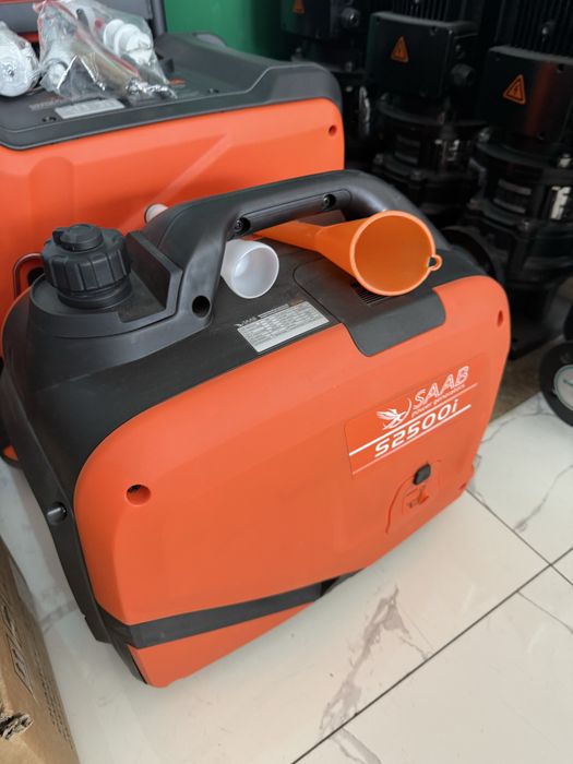 Инверторли генератор бесшумный SAAB/KEMAGE 3,5 квт 220В ГАРАНТИЙНЫЙ