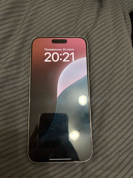 Iphone 15 pro max, акб 94%, 256гб, менян экран