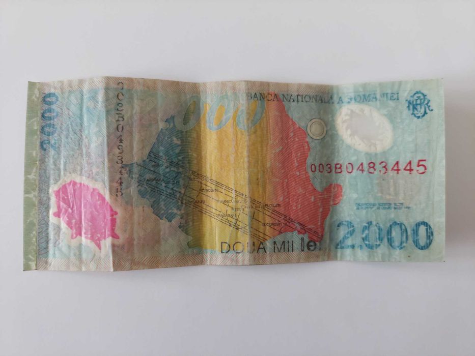 Bancnotă eclipsă 2000 lei