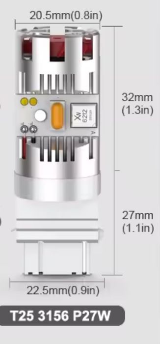 Led 3156 MAXGTRS 3157 Auxito